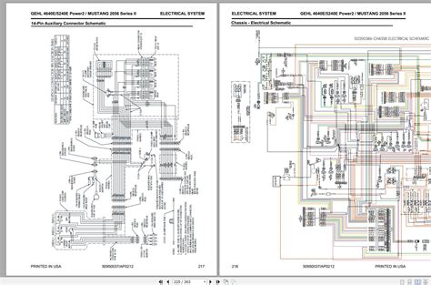 gehl 4640 skid steer parts|gehl skid steer electrical diagram.